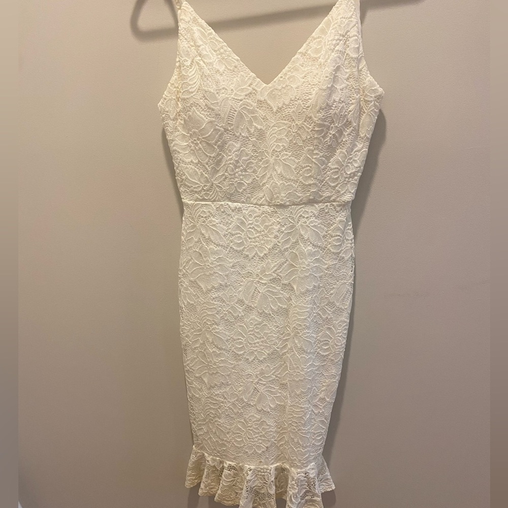 White/Ivory Lace Dress